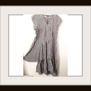 Athena Marie blue and white squared dress